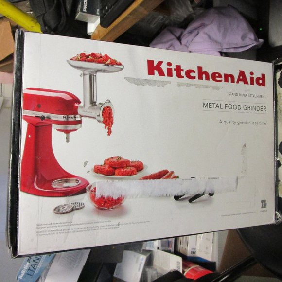 KitchenAid Other Kitchenaid Ksmmga Metal Food Grinder Attachment